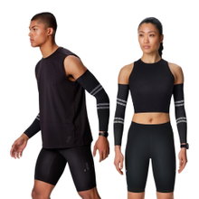 STOX Energy Armbandage Running Compression Armsleeves (gezielte Kompression) schwarz - 2 Stück